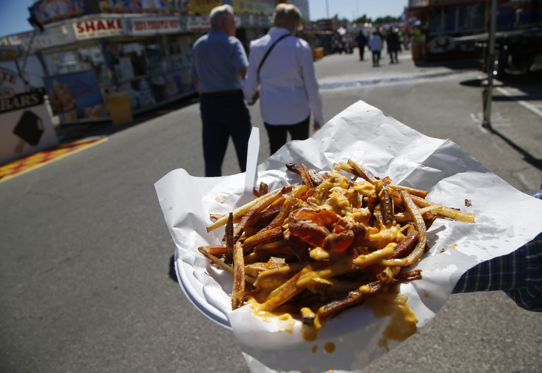 Returning food - RACLETTE FRENCH FRIES